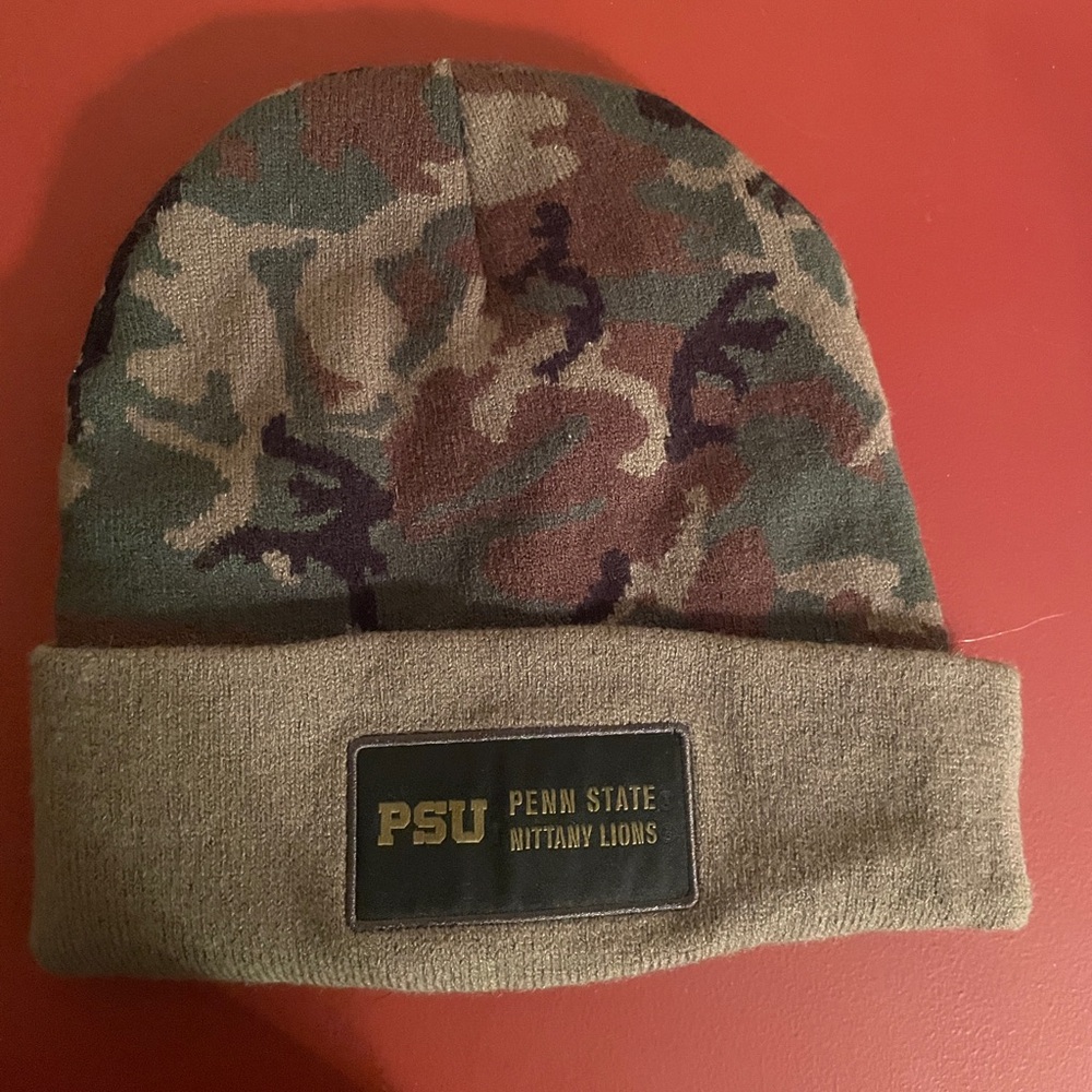 Camo Penn State Winter Hat